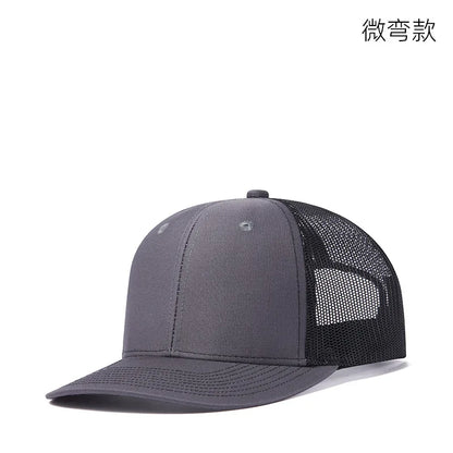 Czapki z daszkiem typu „trucker” w 38 kolorach, na świeżym powietrzu, z zatrzaskiem, czapki typu „dad hat”, hip-hopowe, męskie, damskie, regulowane, dla chłopców i dziewcząt, czapki baseballowe