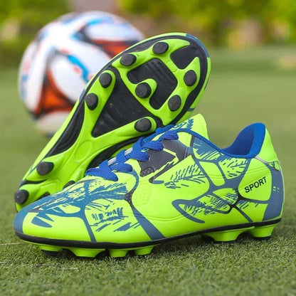 New Men's Kids Professional Soccer Shoes Boys Cleats Non-Slip Grass Football Boots Adult Ultralight Training Shoes Drop Shipping
