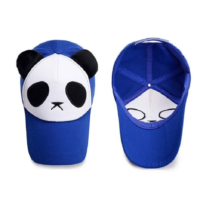 Șepci de baseball drăguțe cu panda pentru vară, pentru bărbați și femei, din bumbac, în stil hip-hop, cu închidere snapback, protecție solară, pentru băieți și fete, pentru activități în aer liber, gorras, dropshipping