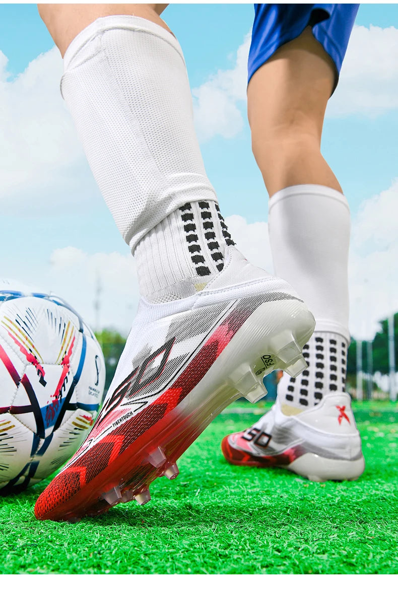 Chaussures de football pour hommes, neuves, pour terrain gazonné, professionnelles, originales, résistantes, décontractées, chaussures de football de qualité supérieure, ultralégères