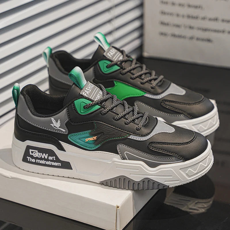 Men's skate shoes, casual sports shoes, men's street fashion casual shoes, light, comfortable, versatile and suitable for all se