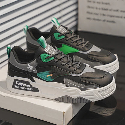 Men's skate shoes, casual sports shoes, men's street fashion casual shoes, light, comfortable, versatile and suitable for all se