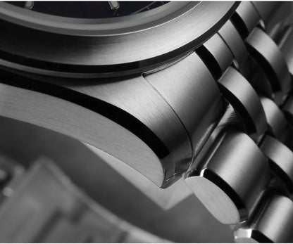 San Martin 39mm Enamel Sunray JianZhan Dial Men GADA Watch 90S5 Automatic BGW-X1 10Bar Sapphire 5-Link Bracelet SN0144CG