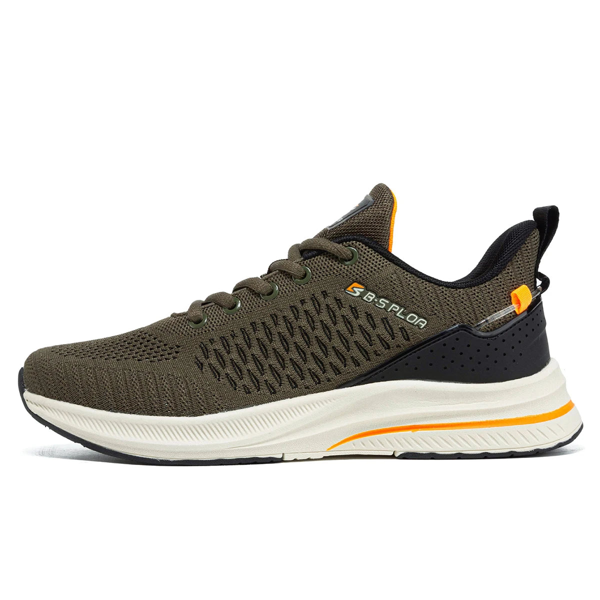 Zapatillas de running ligeras Baasploa para hombre, cómodas zapatillas casuales de diseñador en malla con cordones para hombre, deportivas de exterior y tenis