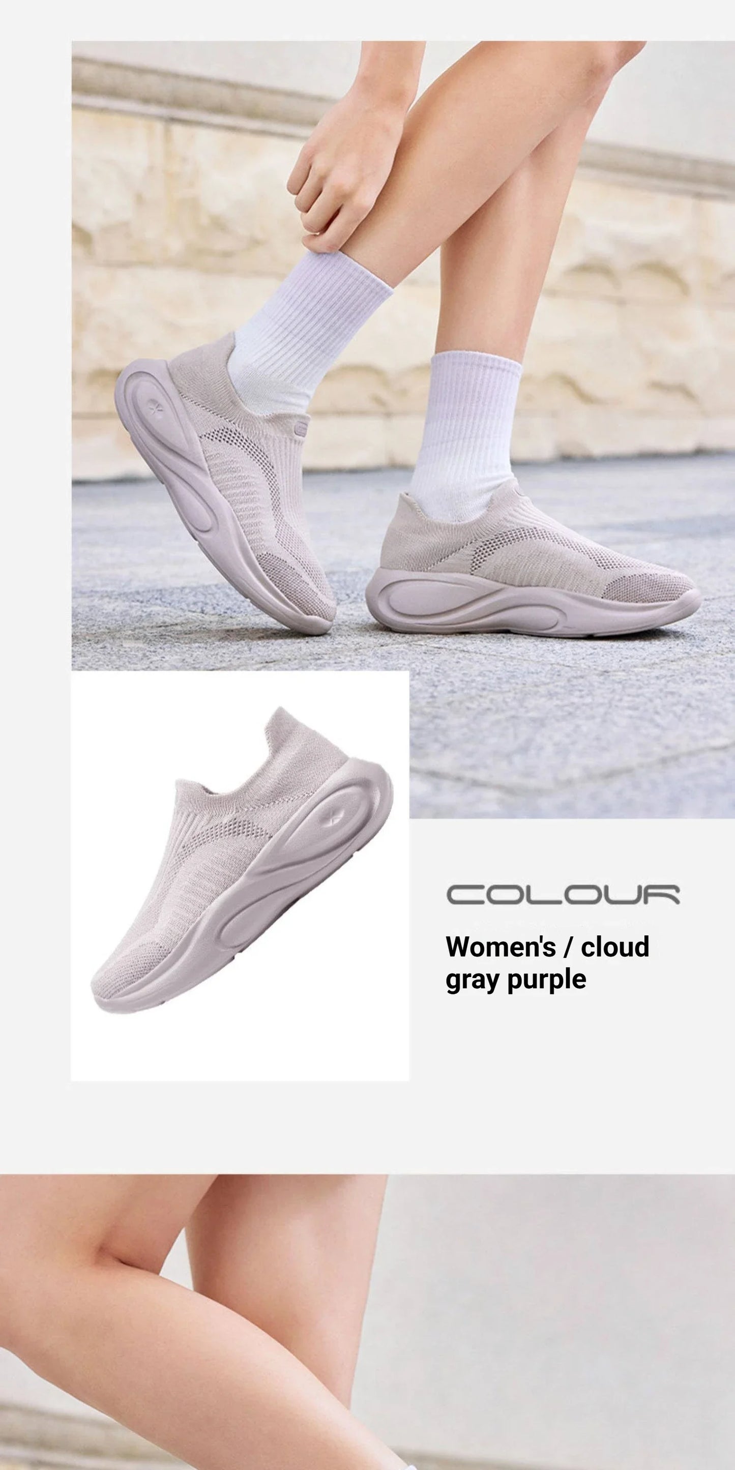 Xtep Anti-Slip Lightweight Soft Mid sole Rebound For Male Breathable Comfortable Casual Shoes 874219320013