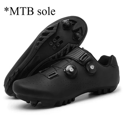 Men’s Cycling Shoes Suitable for Mountain Sports Pedal Self-Locking Women’s MTB Cycling Shoes Breathable Cycling Shoes