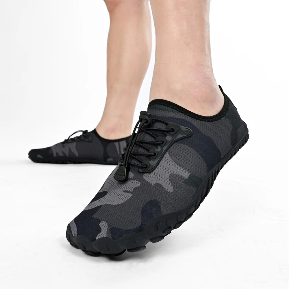 Oiaano New Camo Uomo Donna Scarpe da spiaggia ad asciugatura rapida Stivaletti da acqua a piedi nudi Sneaker acquatiche da uomo Sportive da passeggio
