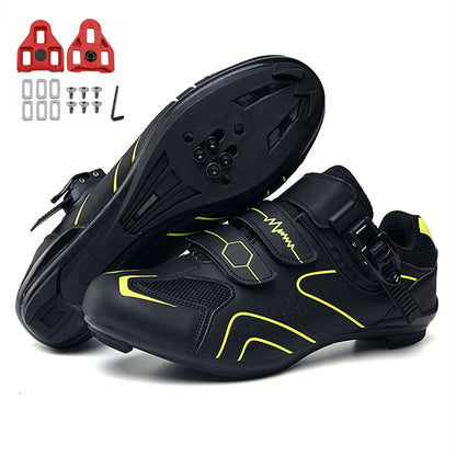 Professional Self-Locking Cycling Shoes Outdoor MTB Pedal Bicycle Shoes Non-Slip Sneakers Racing Road Speed Bike SPD Cleat Shoes