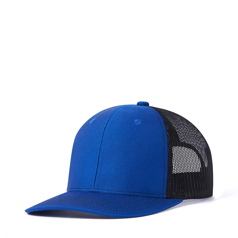 Czapki z daszkiem typu „trucker” w 38 kolorach, na świeżym powietrzu, z zatrzaskiem, czapki typu „dad hat”, hip-hopowe, męskie, damskie, regulowane, dla chłopców i dziewcząt, czapki baseballowe