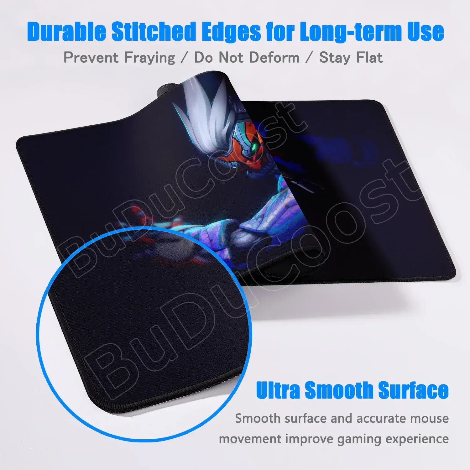 Produit gaming premium Fraquane, équipement gamer, Large XXL DIY Cool Overwatch Mouse Pad Keyboard Table Gaming Accessories Non-Slip Rubber Edge locking spped Laptop Rug desk Mat