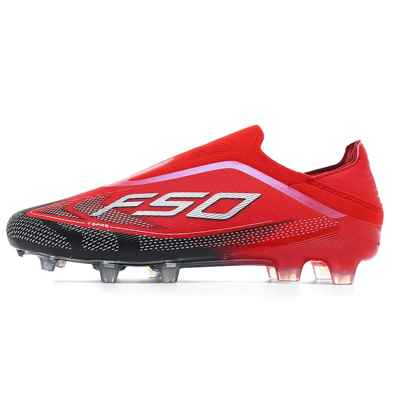 Men's Soccer Cleats Professional Football Boots Society Turf Breathable Mesh Youth Soccer Shoes Anti-Skid Male Sneakers Chuteira