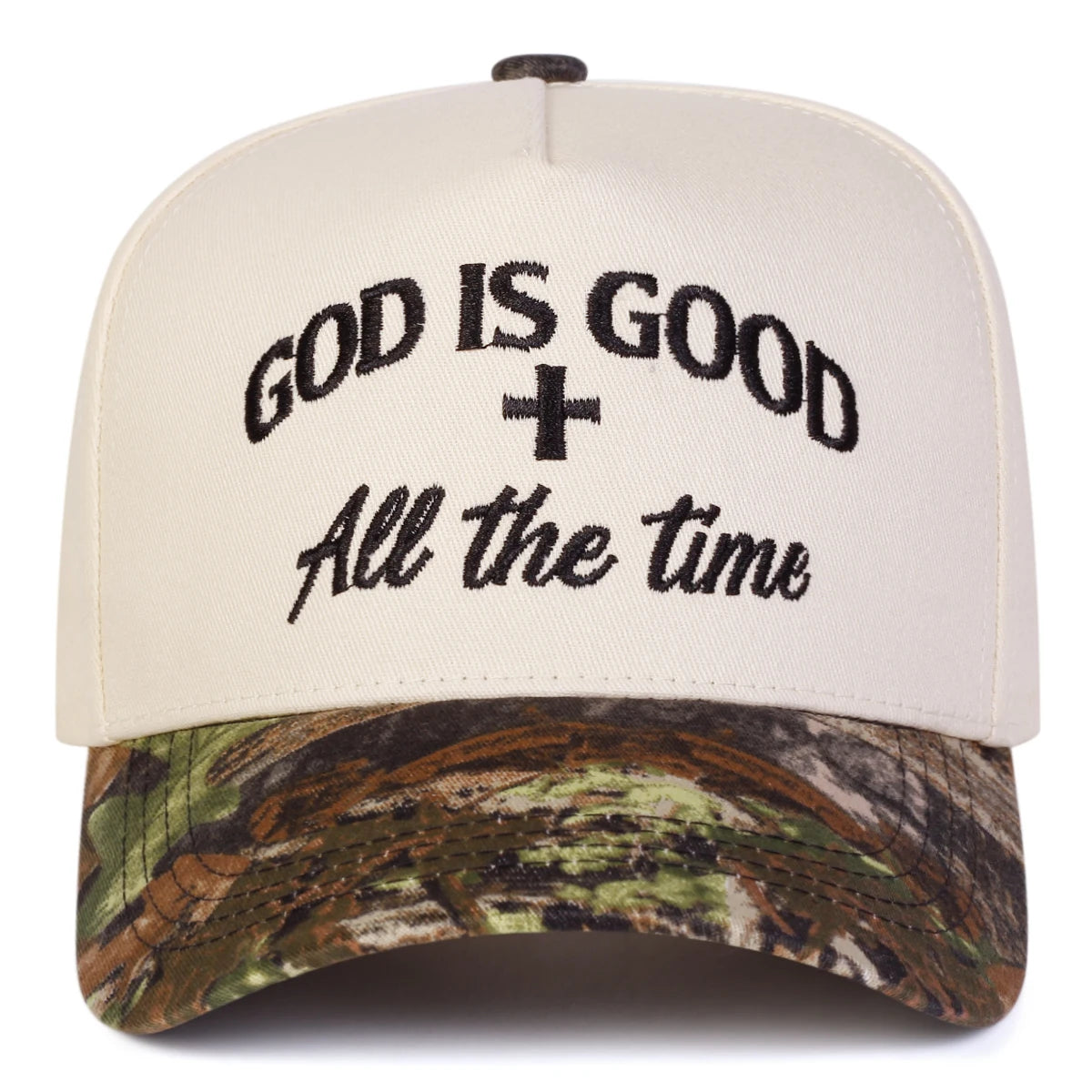 Czapki baseballowe unisex z haftem „GOD IS GOOD” – wiosna, jesień, na świeżym powietrzu, regulowane, codzienne, czapki przeciwsłoneczne, czapki sportowe