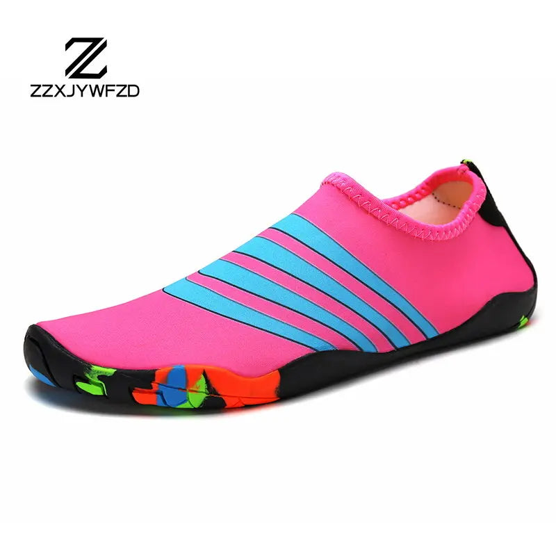 2023 Yoga Sports Water Sneakers, Unisex Swimming Aqua Seaside Barefoot Slippers, Surf Upstream Light Quick-Drying Beach Water Shoes