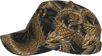 „Dragon Snapback“ kepurė, vyriškos beisbolo kepurės, vyriškos saulės kepurės, reguliuojamos „Cool Trucker“ kepurės moterims ir vyrams