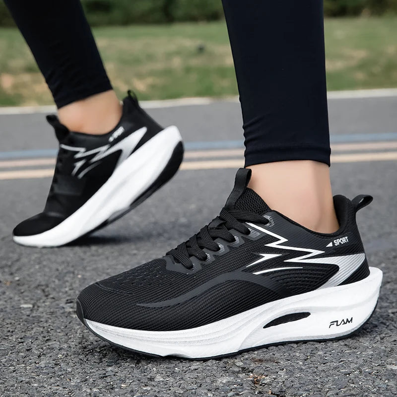 NEUE Laufschuhe mit Carbonplatte für Marathon, Herren, sportlich, atmungsaktiv, leicht, Damen, bequeme rutschfeste Sportsneaker, Casual