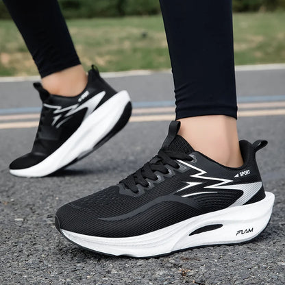NEUE Laufschuhe mit Carbonplatte für Marathon, Herren, sportlich, atmungsaktiv, leicht, Damen, bequeme rutschfeste Sportsneaker, Casual