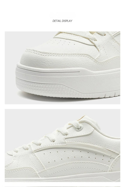Xtep Skateboardsko 2025 Sommer lette sportssko med tyk sål, lave moderigtige sneakers i streetstyle 875319310016