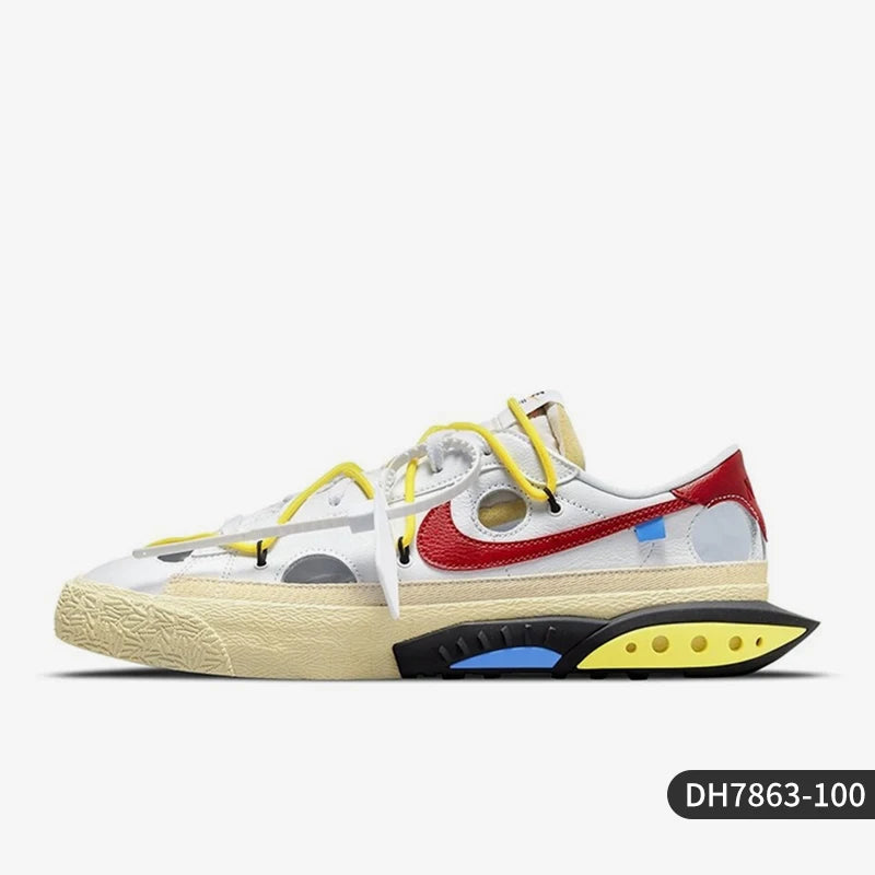 Nike genuine Blazer Low Men's Trendy Low-Top Sneakers DH7863-100