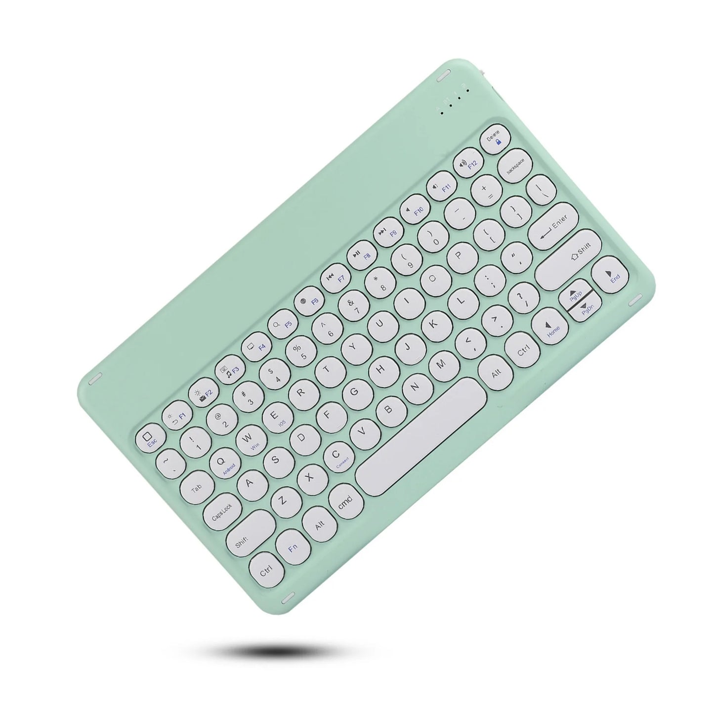 10 in Wireless Keyboard For Apple Xiaomi Huawei Samsung Bluetooth Mouse For iOS Android Windows System Round Keycaps Big Battery