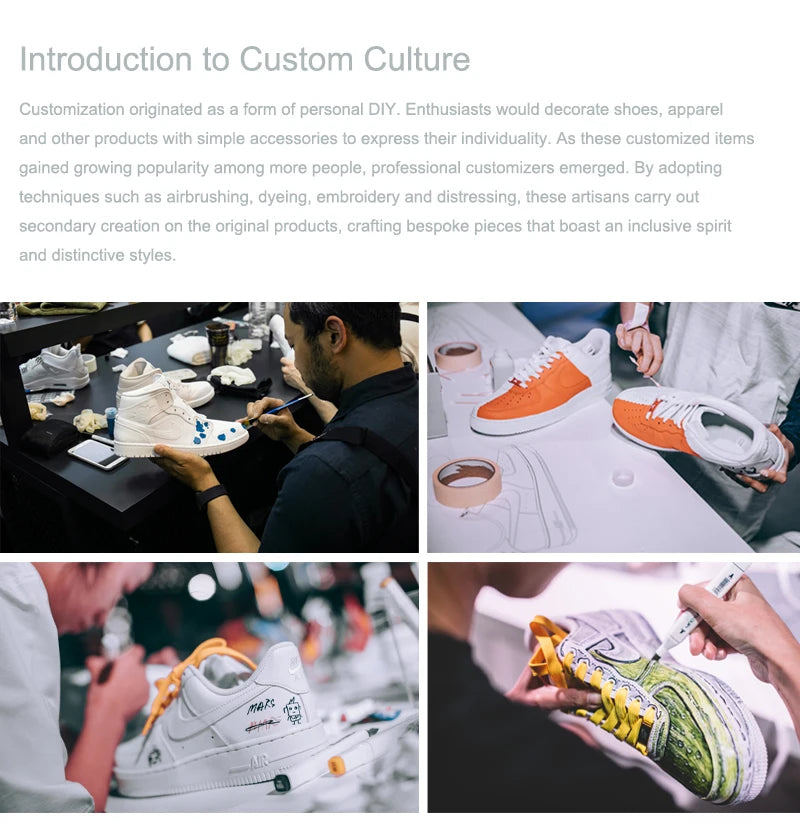 Custom Sneakers Nike Dunk "Crushed Ice Blue Pudding" New Chinese Ink Wash Low-Top Men's Skate Shoes (Year of the Horse)