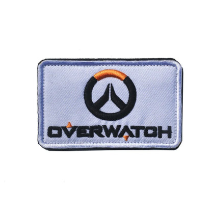 Patch autocolant brodat Overwatch D.Va Magic Arm pentru cosplay, rucsac și îmbrăcăminte, decal decorativ, merchandise pentru fani, cadouri