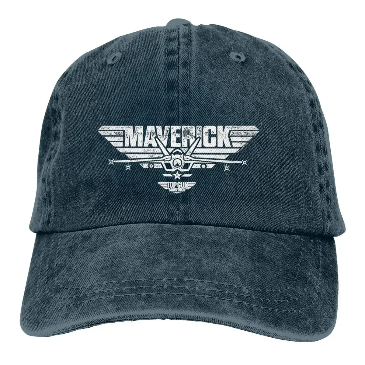 Многоцветна шапка с козирка за мъже и жени, каубойска шапка „Top Gun Maverick“ с центрирано лого на „Jet“, бейзболни шапки, персонализирани шапки с козирка за защита