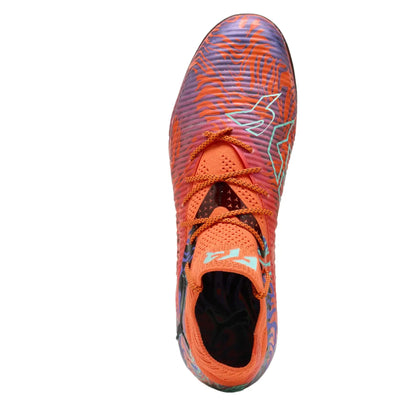 Chaussures de football décontractées Puma Future 8 Creativity, baskets orange 108429-01