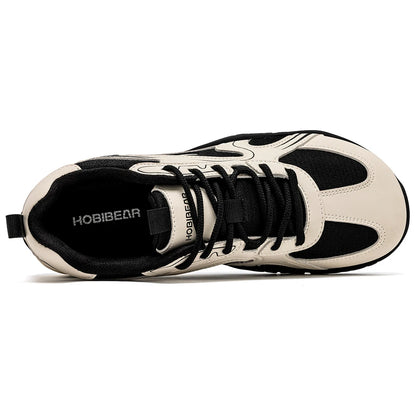 HOBIBEAR Chaussures minimalistes rétro à bout large pour hommes et femmes, idéales pour la marche, la randonnée et la course à pied
