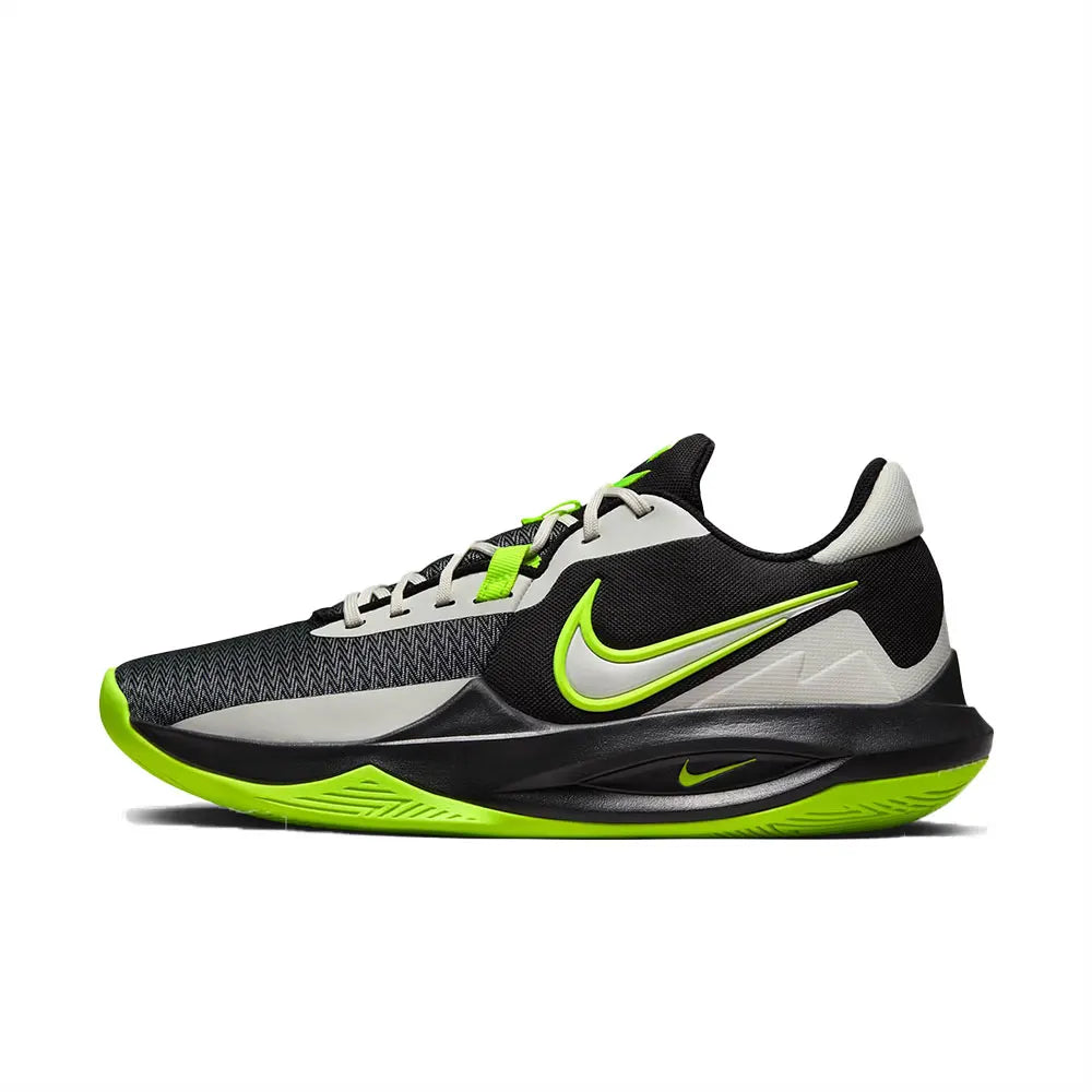 Nike Precision 6 Running Shoes Stability Support Cushioning Lightweight Breathable for Daily Training DD9535-101