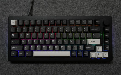 Tastiera meccanica gaming personalizzata Akko 5075 V3 75% ANSI-US con manopola del volume, hot-swappable, RGB, USB Type-C/2.4g e BT5.0 tri-mode