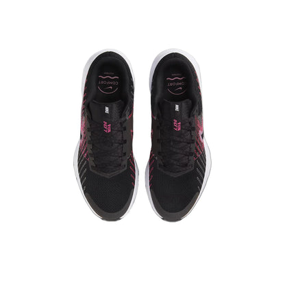 POIZON Nike Run Defy Black Hyper Pink Pink Foam Elemental Pink Women's
