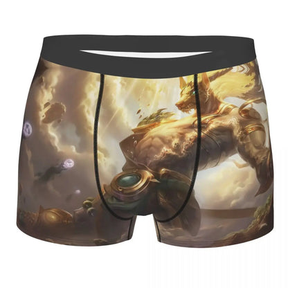 Ornn League of Legends LOL MOBA-games Onderbroeken Ademende slipjes Herenondergoed Sexy shorts Boxershorts