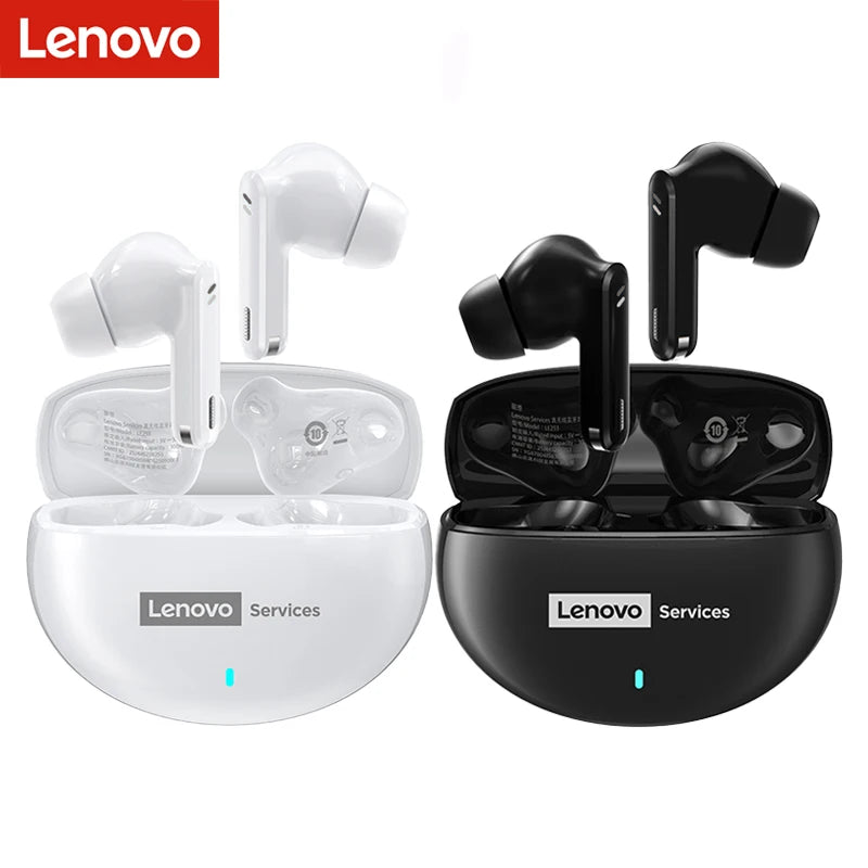 Écouteurs Lenovo LE253 TWS sans fil Bluetooth 6.0 ANC, réduction du bruit, son HiFi, casque de jeu et de sport avec micro