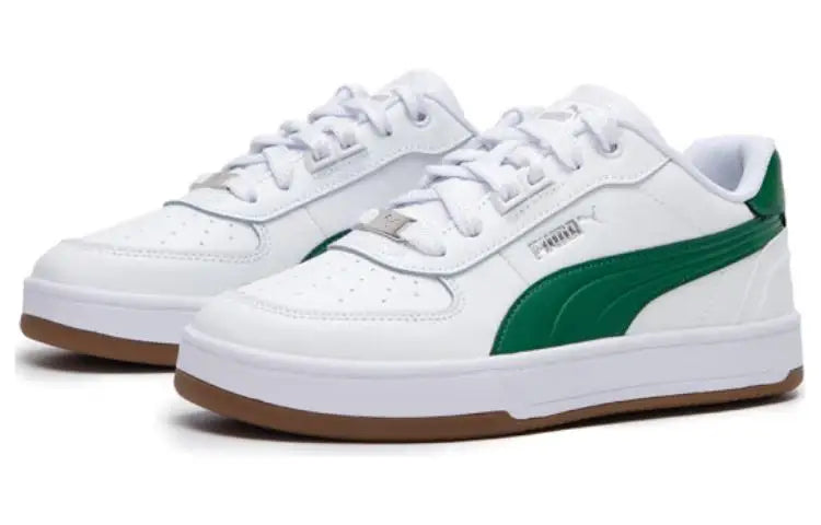 Puma Caven 2.0, baskets basses confortables, polyvalentes et respirantes, blanches et vertes, 395016-06