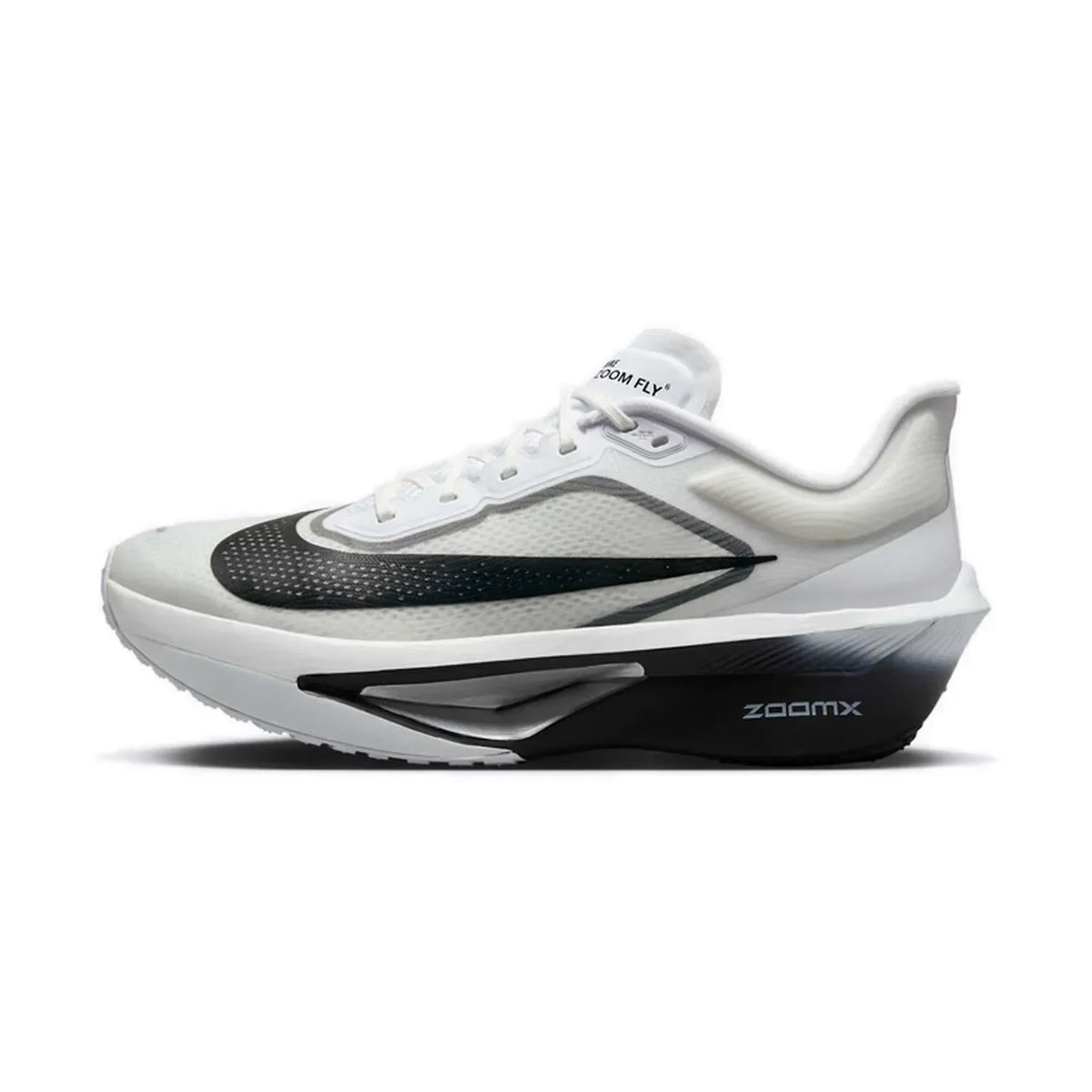 „Nike Zoom Fly 6“ vyriški bėgimo bateliai su „Zoom“ amortizacija, lengvi, greitai reaguojantys, su energijos grąžinimu, skirti maratono treniruotėms FN8454-001