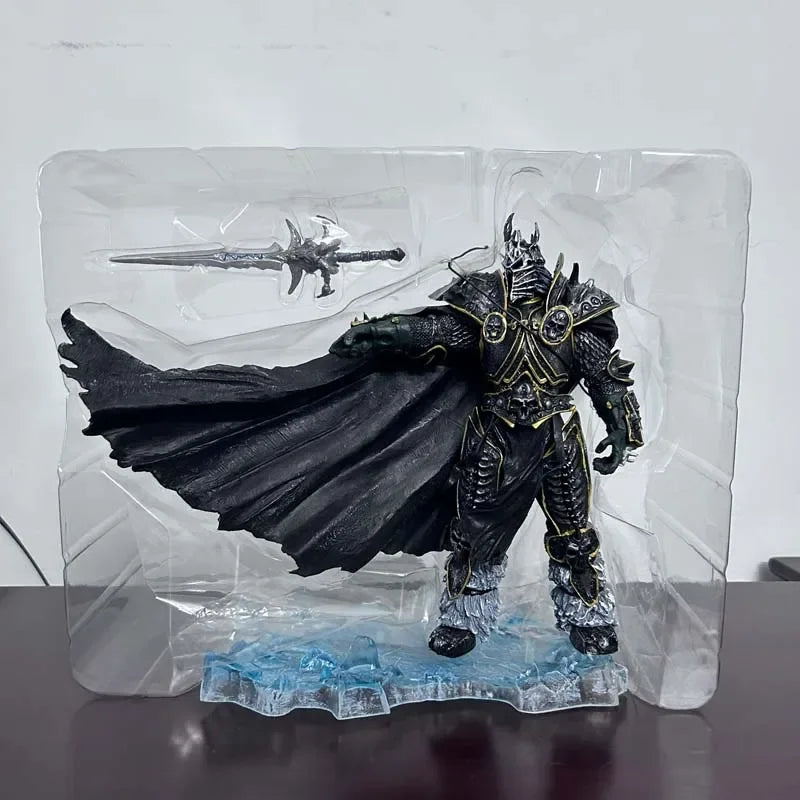 WOW Character FALL OF THE LICH KING ARTHAS ACTION FIGURE World of Warcraft Game Peripherals DC Lich King Illidan Anime Figures