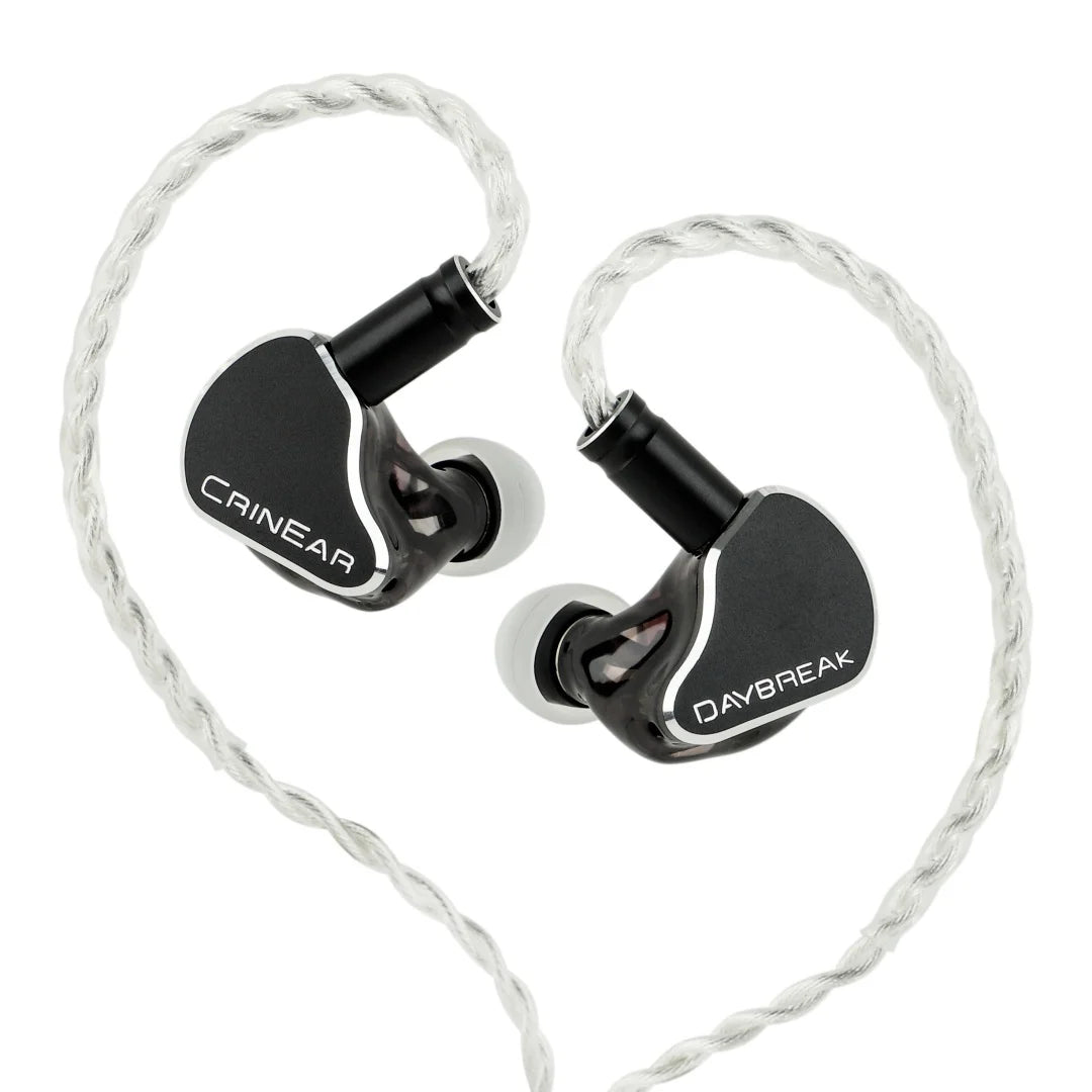 CrinEar Daybreak 1DD+2BA+2MPT Tribrid In-Ear-Monitore – kabelgebundene HiFi-Audiophile-IEM-Ohrhörer mit Mikro-Planar-Hochtönern