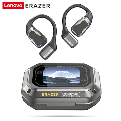 AI Translator Earbuds Erazer XP6 Wireless Bluetooth Gaming Headphones – Waterproof AI Translation Earbuds with APP Control, Deep Bass Sound & Microphone