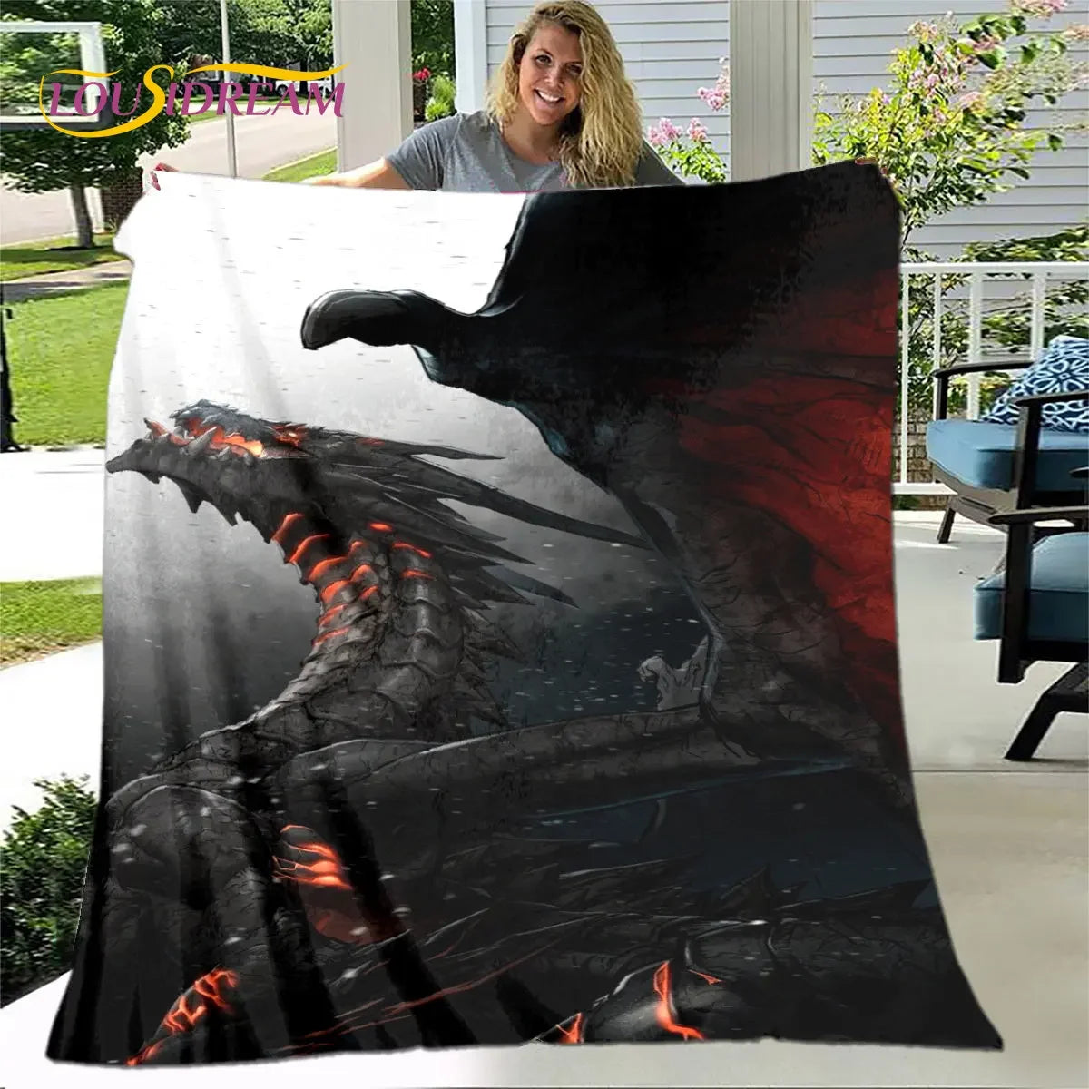 World of Warcraft, WOW Game Gamer Soft Plush Blanket,Flannel Blanket Throw Blanket for Living Room Bedroom Bed Sofa Picnic Cover