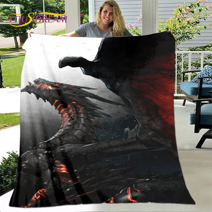 World of Warcraft, WOW Game Gamer Soft Plush Blanket,Flannel Blanket Throw Blanket for Living Room Bedroom Bed Sofa Picnic Cover