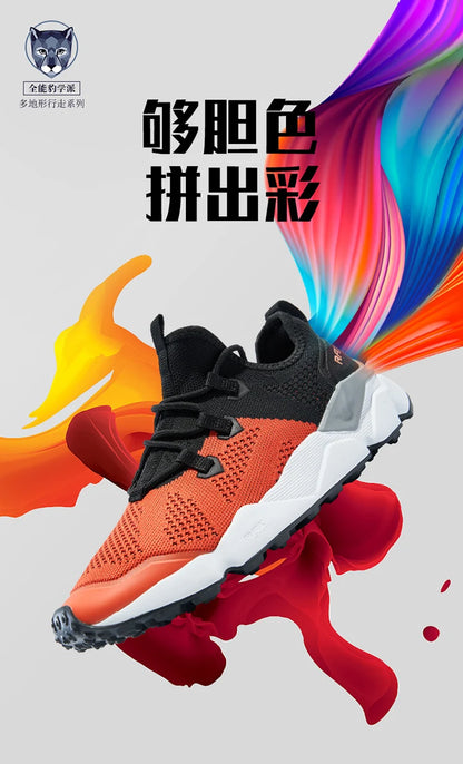 RAX Outdoor Breathable Hiking Shoes for Men Lightweight Walking Trekking Wading Shoes Sport Sneakers Men Outdoor Sneakers Male