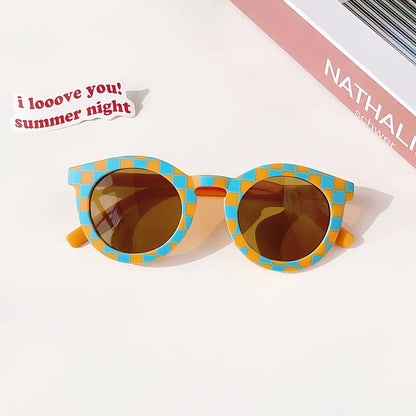 2026 Kids Personality Classic Outdoor Sun Protection Sunglasses Boys Girls Colors Protect Eyes Baby UV400 Sunglasses Children