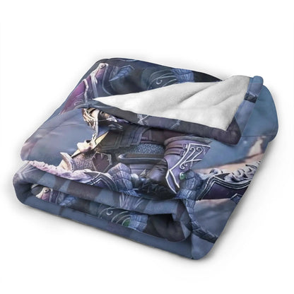 Topla deka Students Travel World of Warcraft Sylvanas Windrunner deka za prekrivanje flanelski prekrivač za uređenje doma prekrivač za krevet