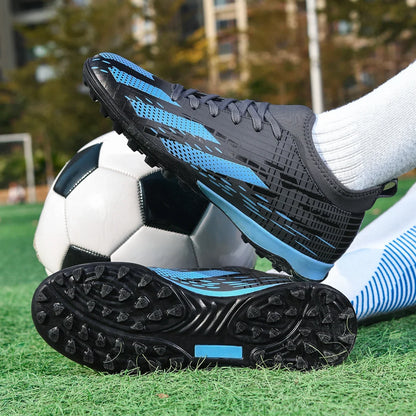 Men Professional Football Shoes Society TF/FG Soccer Shoes Cleats Original Indoor Football Field Boots Grass Training Sneakers