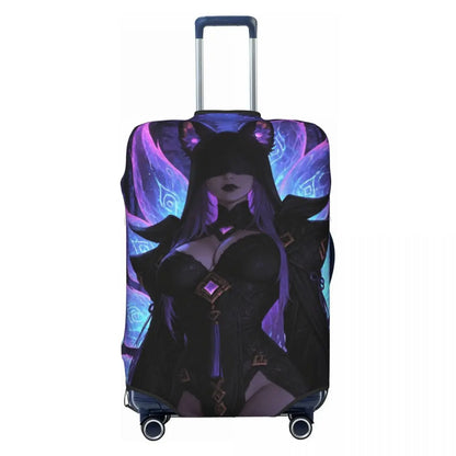 World Of Warcraft Sylvanas Windrunner Suitcase Cover Elastic Business Protector Luggage Supplies Vacation
