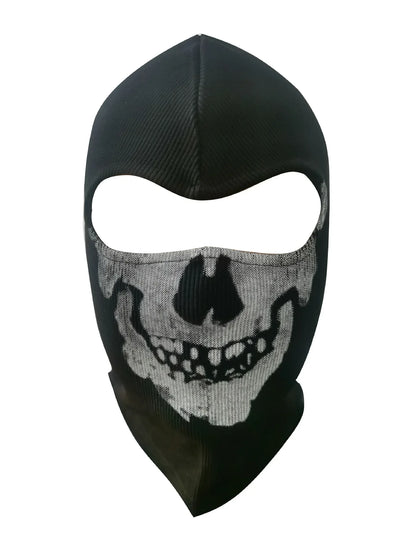 Unisex Ghost Print Skull Motorcycle Face Mask War Game Call Of Duty MWII 2022 COD Ghost Simon Riley Balaclava Mask For Adult