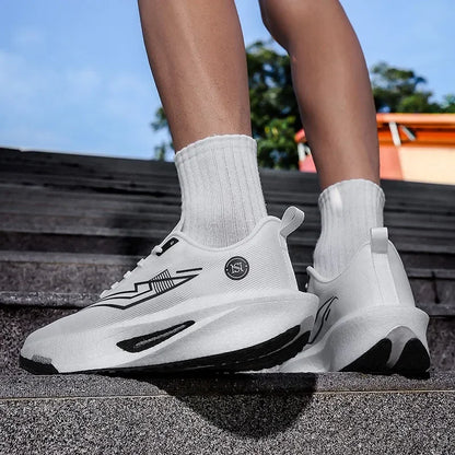 Scarpe da running da uomo di alta qualità, professionali per l’allenamento, leggere, resistenti all’usura, sportive, basse e casual