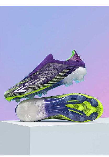 New Men Football Boots Non-Slip Match Grass Cleats High-top High-quality Soccer Shoes Futsal Sneakers Indoor Hot-selling Outdoor