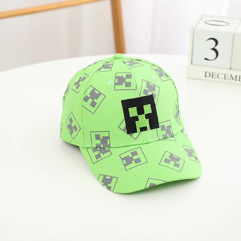 Cyberpunk-spil Totem of Undying Hat Cosplay Unisex Pixel Block Baseballkasket Solhat Udendørs tilbehør
