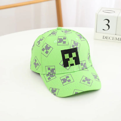 Cyberpunk-spil Totem of Undying Hat Cosplay Unisex Pixel Block Baseballkasket Solhat Udendørs tilbehør